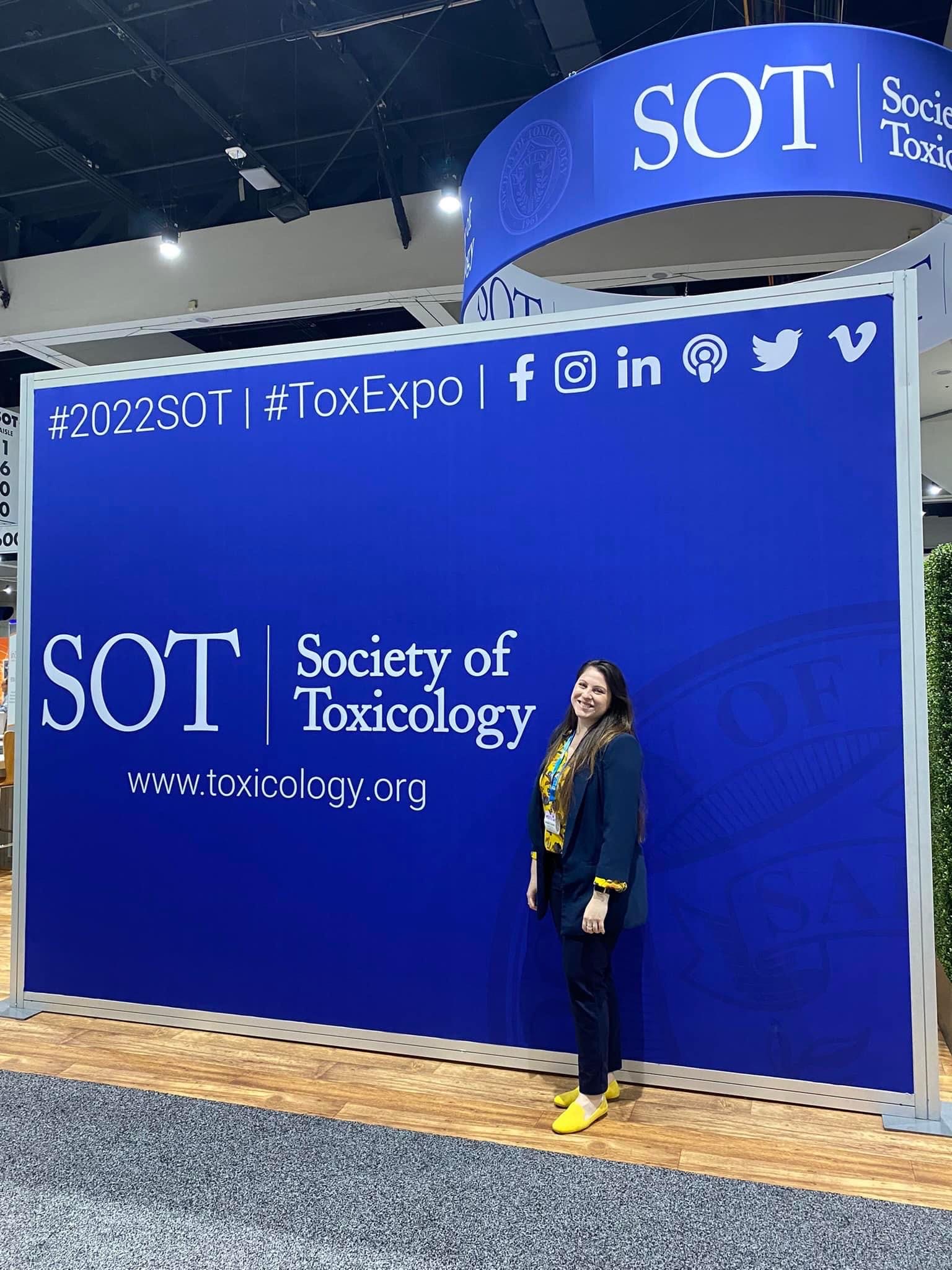 Kendall Scarlett at Society of Toxicology Expo