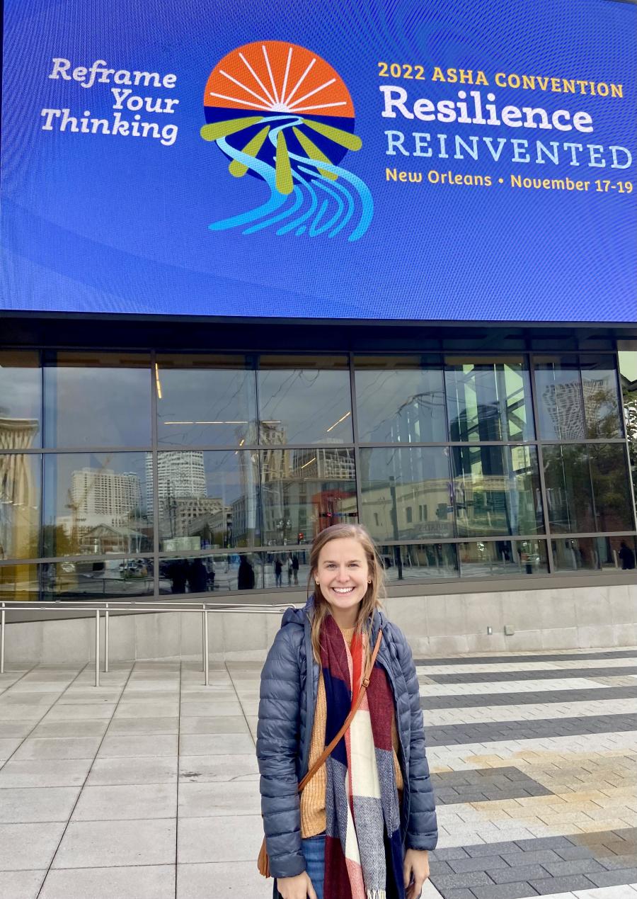 Ruthie Knight at 2022 ASHA Convention